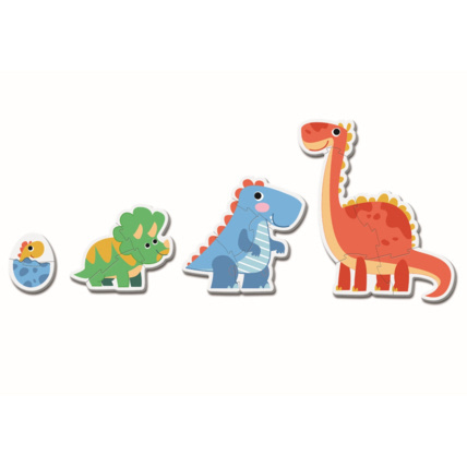 Avis Puzzle Dinosaurs - 1x3 + 1x6 + 1x9 + 1x12 pièces CLEMENTONI 4