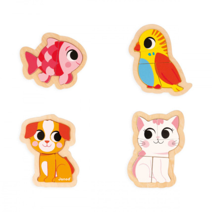 Avis Puzzles Animaux de compagnie JANOD 1
