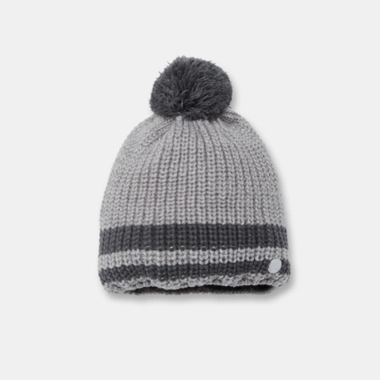 Avis Bonnet en tricot doublé polaire gris garçon OKAIDI 1