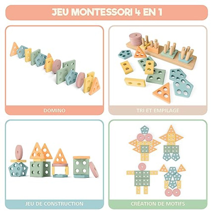Avis Jouets Montessori à empiler SWEETY FOX 6