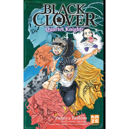 Avis Black Clover - Quartet Knights Tome 4 KAZÉ 1