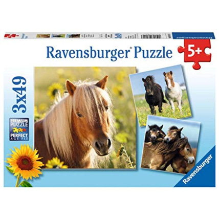 Avis Puzzle - Adorables poneys - 3x49 pièces RAVENSBURGER 1