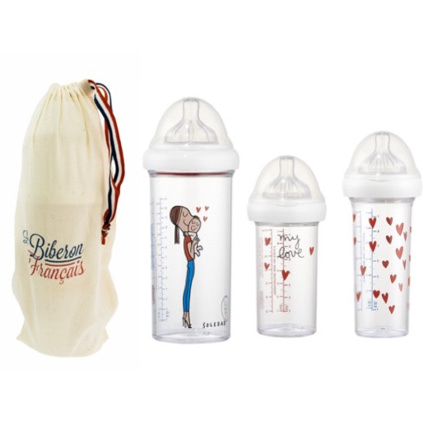 Avis Set de 3 biberons - My Love by Soledad Le Biberon Français 2