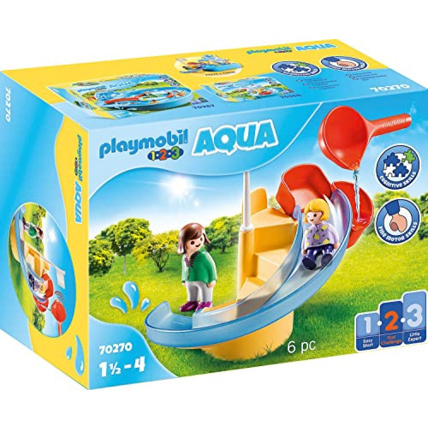 Avis Playmobil 1.2.3 - Toboggan aquatique PLAYMOBIL 1