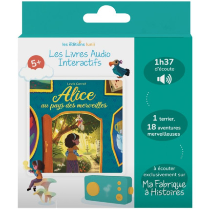 Avis 18 histoires interactives Alice au Pays des Merveilles Lunii 1