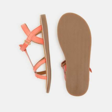 Avis Sandales multibrides en cuir verni roses fille OKAIDI 3