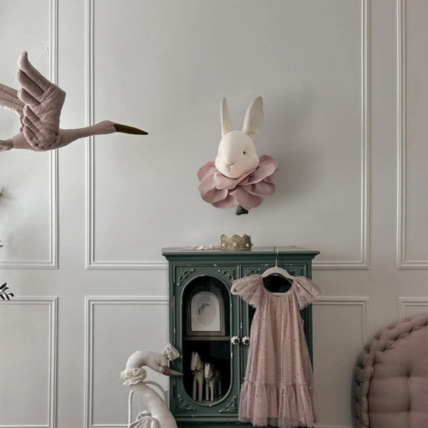 Avis Trophée mural Lapin Flora Sevira Kids 2