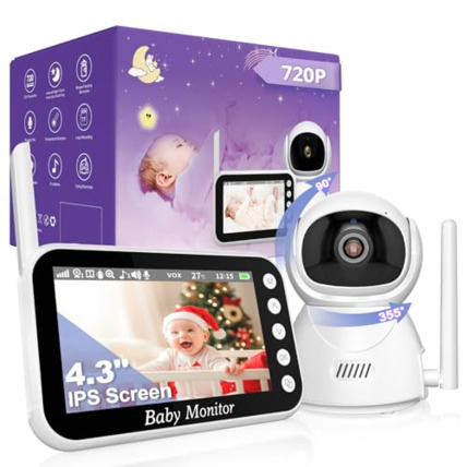 Avis Babyphone vidéo 4.3 pouces OBVHNUA 1