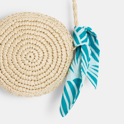 Avis Sac lune en paille + foulard fille OKAIDI 3