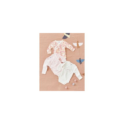 Avis Set de 3 bodies en coton bio NOUKIE'S 1