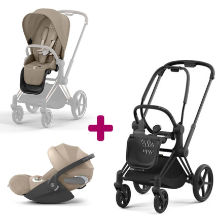 Avis Poussette Priam + Siege Priam Cozy + Coque Auto Cloud T-i-size plus Cozy CYBEX 1