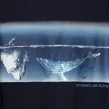 Avis T-shirt à motif sequins magiques bleu garçon OKAIDI 4