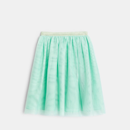 Avis Jupe jupon en tulle pailleté verte fille OKAIDI 1