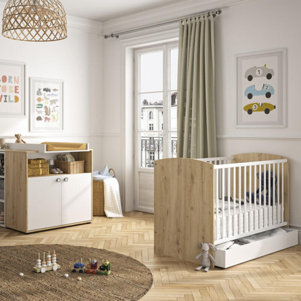 Avis Chambre Duo Arthur Lit bébé + Commode GALIPETTE 1
