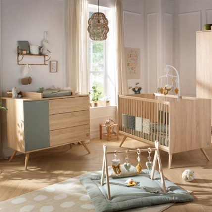 Avis Chambre Duo Seventies Lit bébé évolutif + Commode Sauthon 3