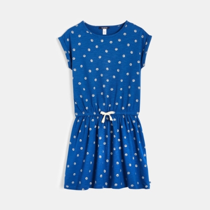 Avis Robe rayée en jersey bleue fille OKAIDI 1
