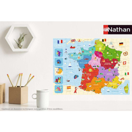 Avis Puzzle Carte de France - de 8 ans RAVENSBURGER 7