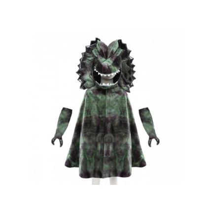 Avis Cape enfant grandasuarus dilophosaurus avec griffes GREAT PRETENDERS 1