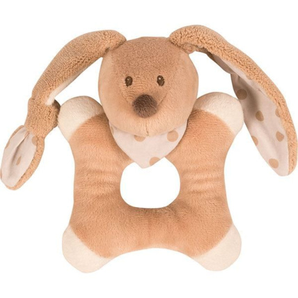 Avis Hochet anneau lapin Cappuccino NATTOU 1