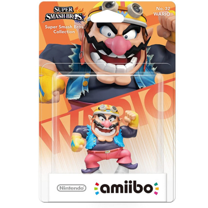 Avis Figurine Super Smash Bros - Wario Amiibo NINTENDO 1