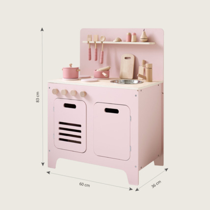 Avis Cuisine en bois enfant Rose Petite Amélie 4
