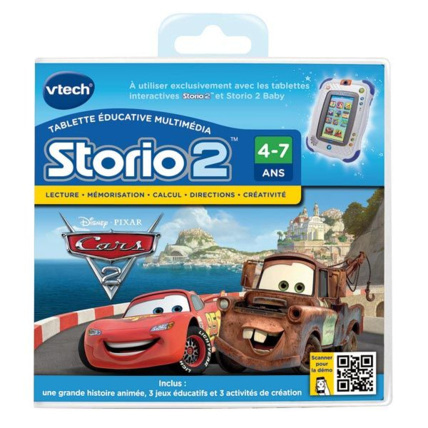Avis Jeu éducatif Storio 2 : Cars 2 VTech 1
