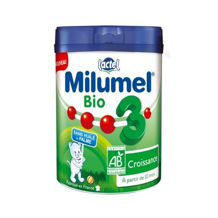 Avis Lait Milumel Bio 3ème âge 900 g LACTEL 1