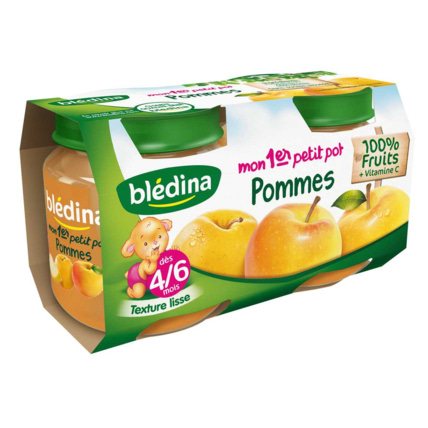 Avis Mon 1er petit pot Pommes 2x130g Blédina 1