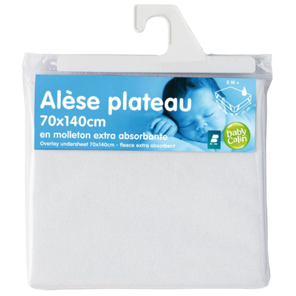 Avis Alèse plateau en molleton Babycalin 2