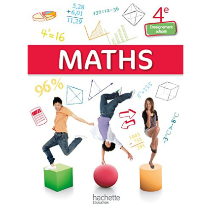 Avis Mathématiques 4e Enseignement adapté - Livre élève consommable - Ed. 2015 Hachette Éducation 1
