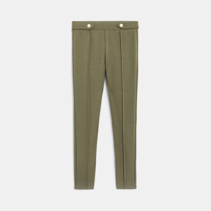 Avis Jegging chic en jersey Milano vert fille OKAIDI 1
