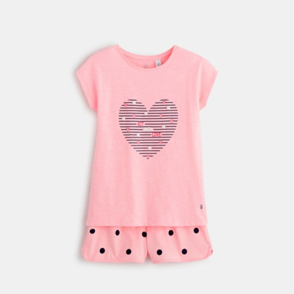 Avis Pyjama-short rose fille OKAIDI 1