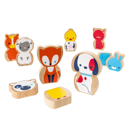 Avis 8 animaux magnétiques en bois Oxybul 1