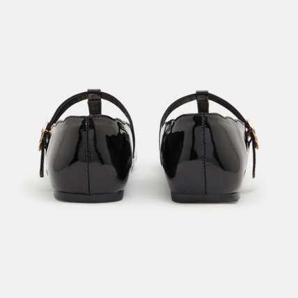 Avis Ballerine vernie bride en T noires fille OKAIDI 4