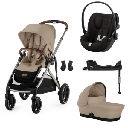 Avis Poussette trio Gazelle s + siège auto cloud G I-size + nacelle s + base g CYBEX 7