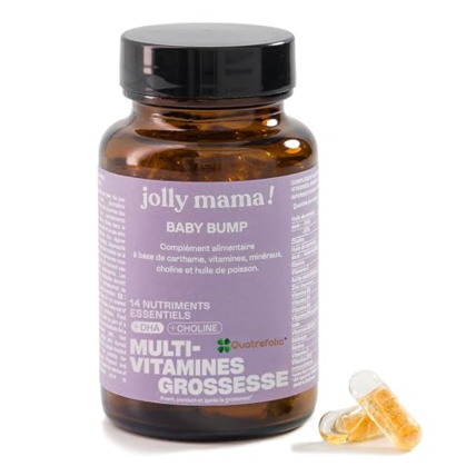 Avis Multi-Vitamines Grossesse Baby Bump JOLLY MAMA 2