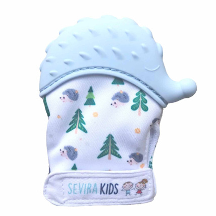 Avis Moufle de dentition en silicone alimentaire, Hérisson Sevira Kids 2