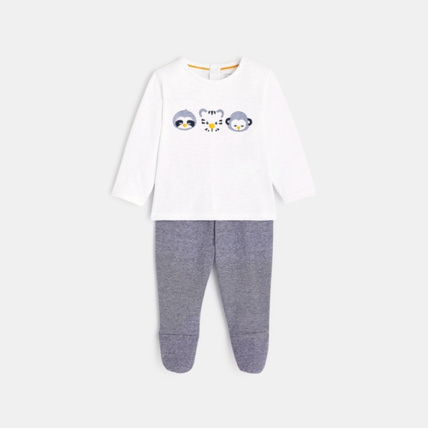 Avis Pyjama animaux bas rayé OBAÏBI 1