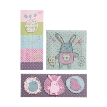 Avis 3 tableaux animaux : decoration murale bebe Libellule Vertbaudet 1