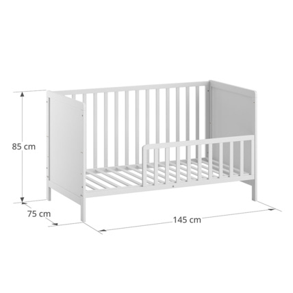 Avis Lit bébé évolutif avec matelas Nuage Petite Amélie 5