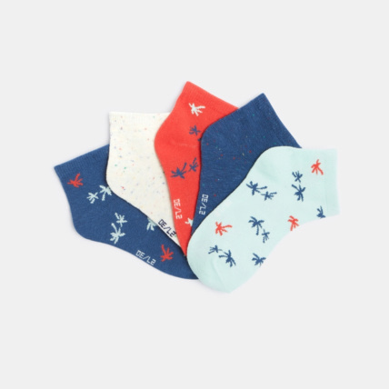 Avis Socquettes fantaisie (lot de 5) turquoise garçon OKAIDI 2
