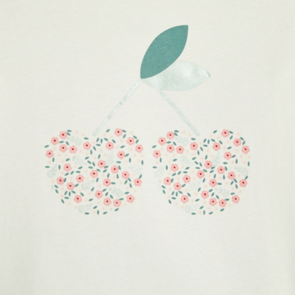 Avis Pyjama 2 pièces motif cerise rose fille OKAIDI 3