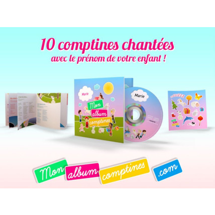 Avis Comptines personnalisées MON ALBUM COMPTINES 1