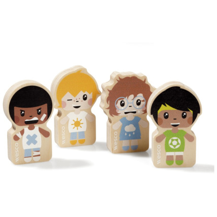 Avis Figurines en bois emoteam set n°2 Wesco 1