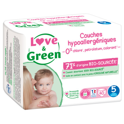 Avis Couches hypoallergéniques et écologiques Love & Green 6