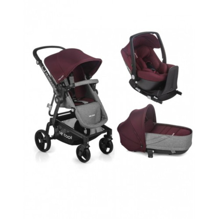 Avis Poussette Quantum + nacelle Crib + coque auto One + base One BE COOL 1