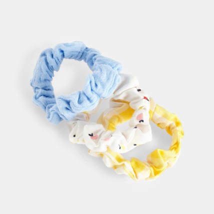 Avis Elastiques chouchous fantaisie (lot de 3) bleu fille OKAIDI 1
