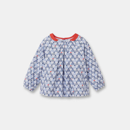 Avis Blouse organic cotton imprimée OBAÏBI 1