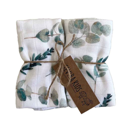 Avis Lot de 2 langes en viscose de bambou, Eucalyptus Sevira Kids 1