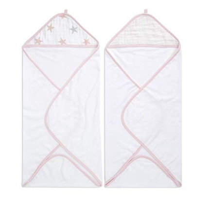 Avis Pack de 2 capes de bain à capuche  ADEN + ANAIS 1